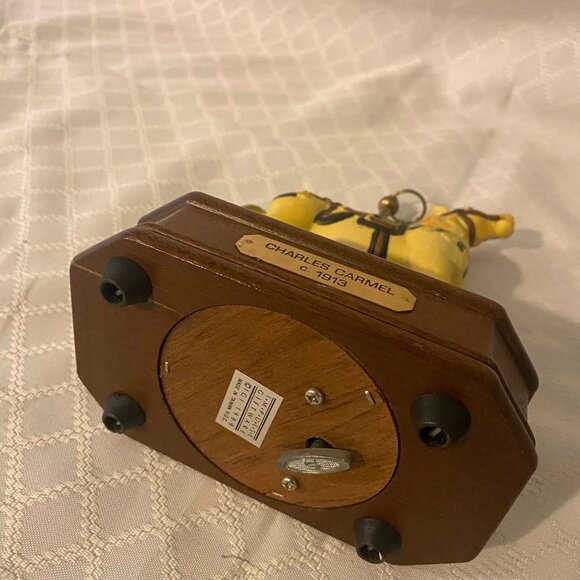 1989 Impulse Giftware Reproduction Charles Carmel 1913 Horse Musical Figurine - Picture 9 of 9